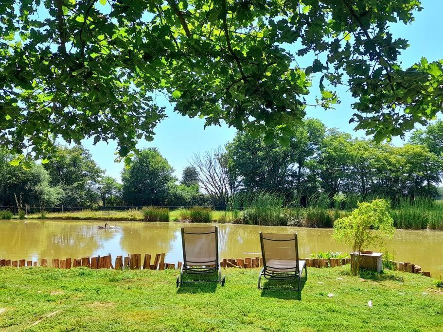 La Roulotte Du Pecheur Ferienhaus Saint-Privé